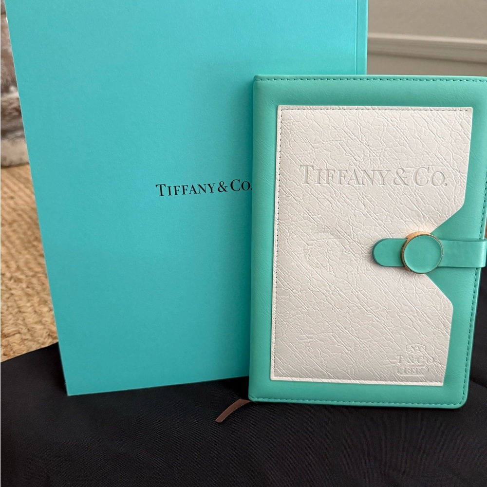 Tiffany & Co. Teal and White Notebook